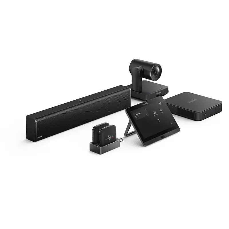 Yealink MVC640 Windows based MTR, MCore Pro, MTouch-E2, 1x UVC84 12x Optical Zoom Camera, 1x MSpeaker-II, 2x CPW65