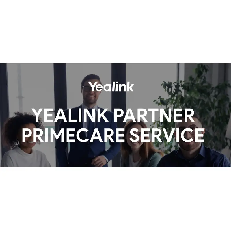 Yealink Partner PrimeCare for MVC/ZVC Mediumn Room 5 Years Applicable to MVC640/MVC660/MVC840, ZVC640/ZVC840