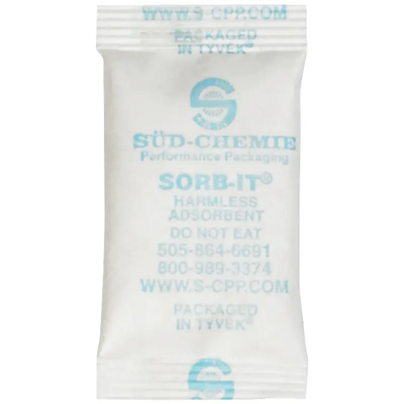 1 1/16 x 2 1/16" Silica Gel Packets (DES146) Case Of 3000
