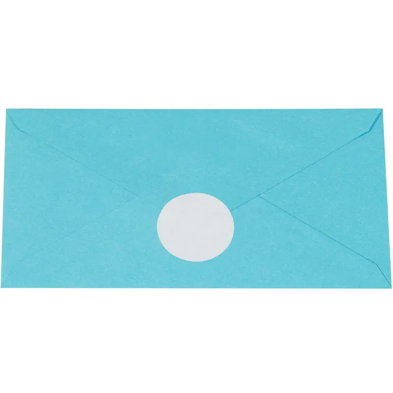 1 1/2" White Circle Paper Mailing Labels (DL762) Roll Of 5000