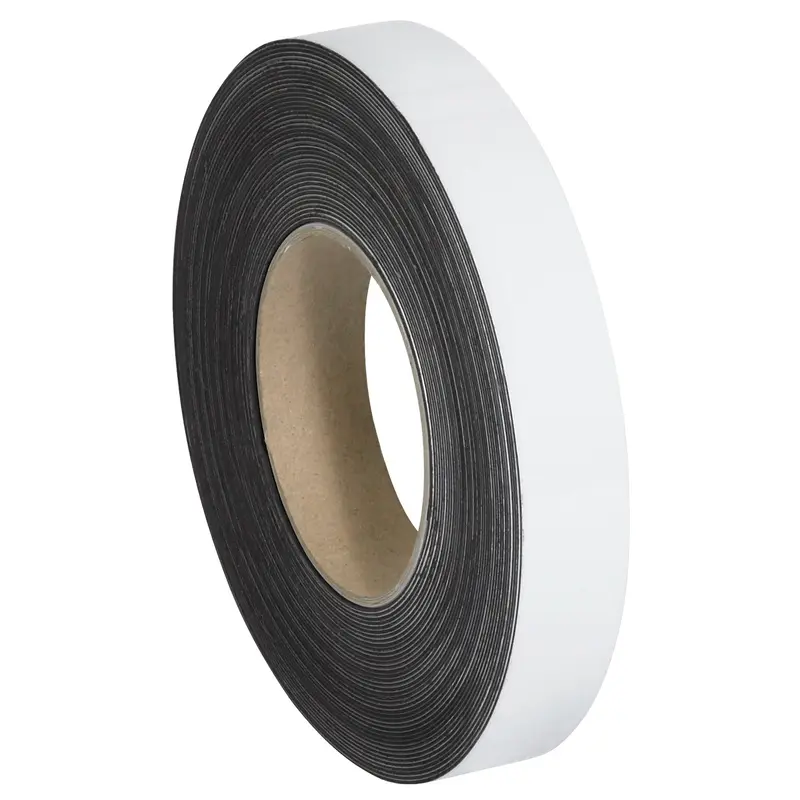 1" x 100' - White Warehouse Labels - Magnetic Rolls (LH138) Each