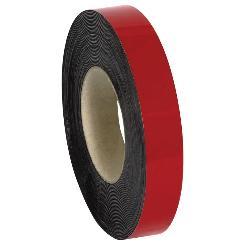 1" x 100' - Red Warehouse Labels - Magnetic Rolls (LH155) Each