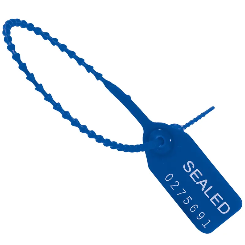 10" Blue Equilok Pull-Tight Seals (SE1017BL) Case Of 1000