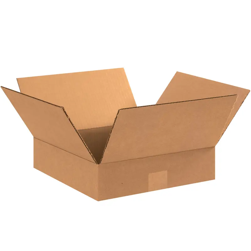 11 x 11 x 3" Flat Corrugated Boxes (11113) Bundle Of 25