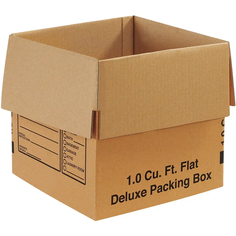 12 x 12 x 12" Deluxe Packing Boxes (121212DPB) Bundle Of 25