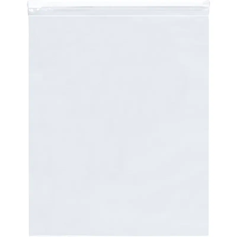 12 x 15" - 3 Mil Slide Seal Reclosable Poly Bags (PB5225) Case Of 100