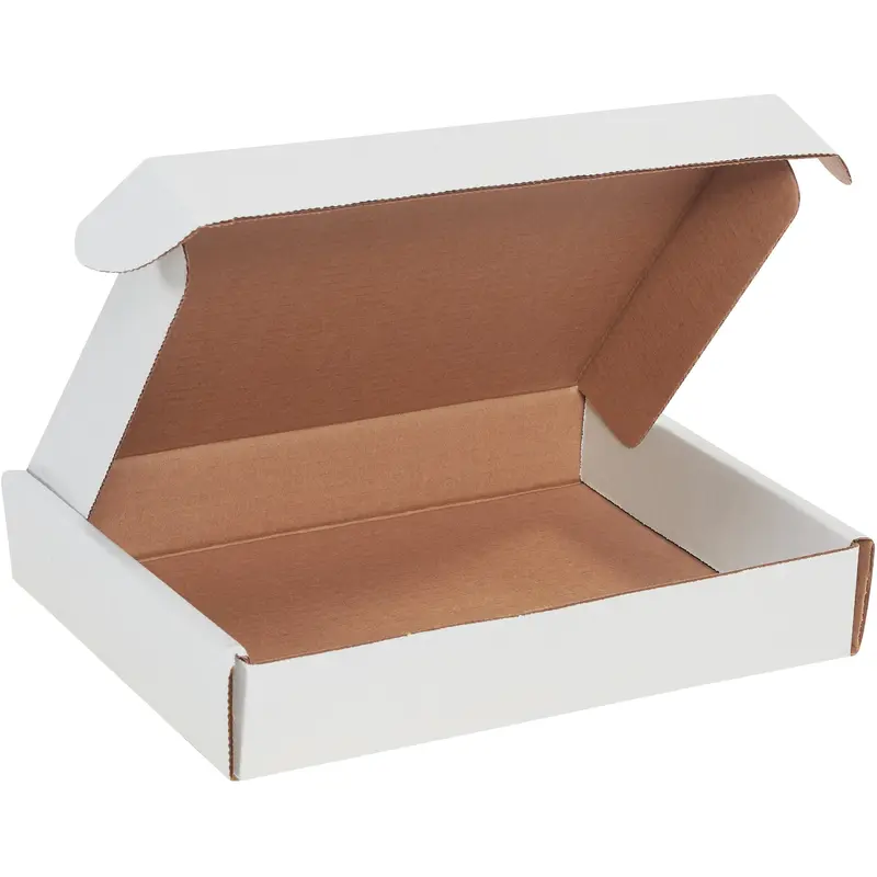 12 x 8 x 2 3/4" White Deluxe Literature Mailers (MFL1282) Bundle Of 50