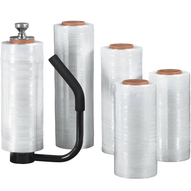 12" x  80 Gauge x 1500' Cast Hand Stretch Film (SF128CAST) Case Of 4