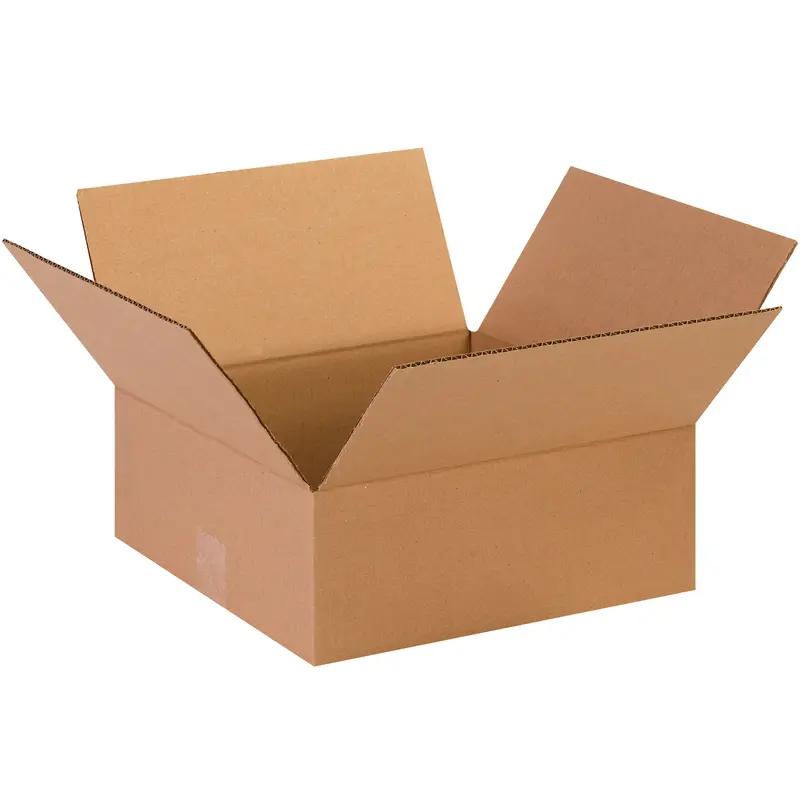 13 x 13 x 5" Flat Corrugated Boxes (13135) Bundle Of 25