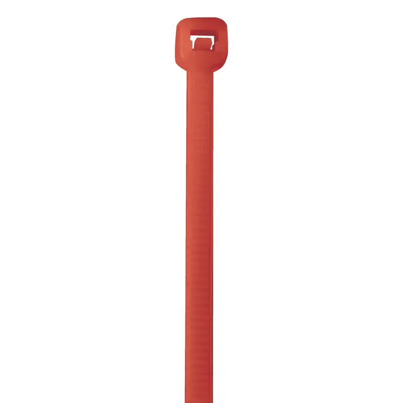 14" 50# Fluorescent Red Cable Ties (CT145K) Case Of 1000