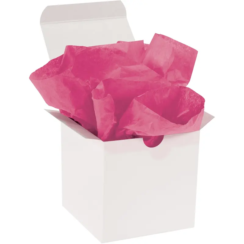 15 x 20" Cerise Gift Grade Tissue Paper (T1520F) Case Of 960