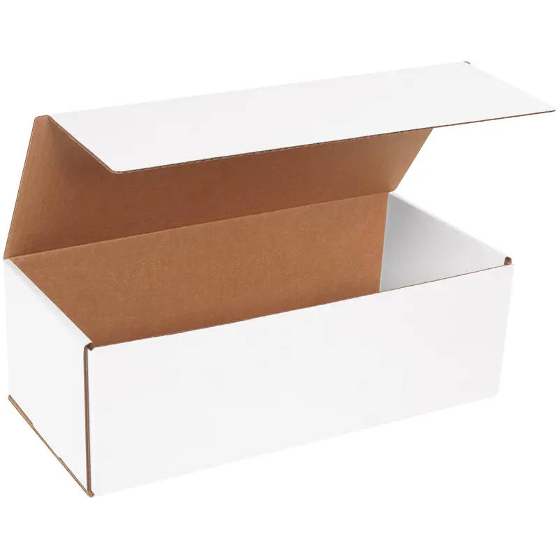 15 x 7 x 5" White Corrugated Mailers (M1575) Bundle Of 50