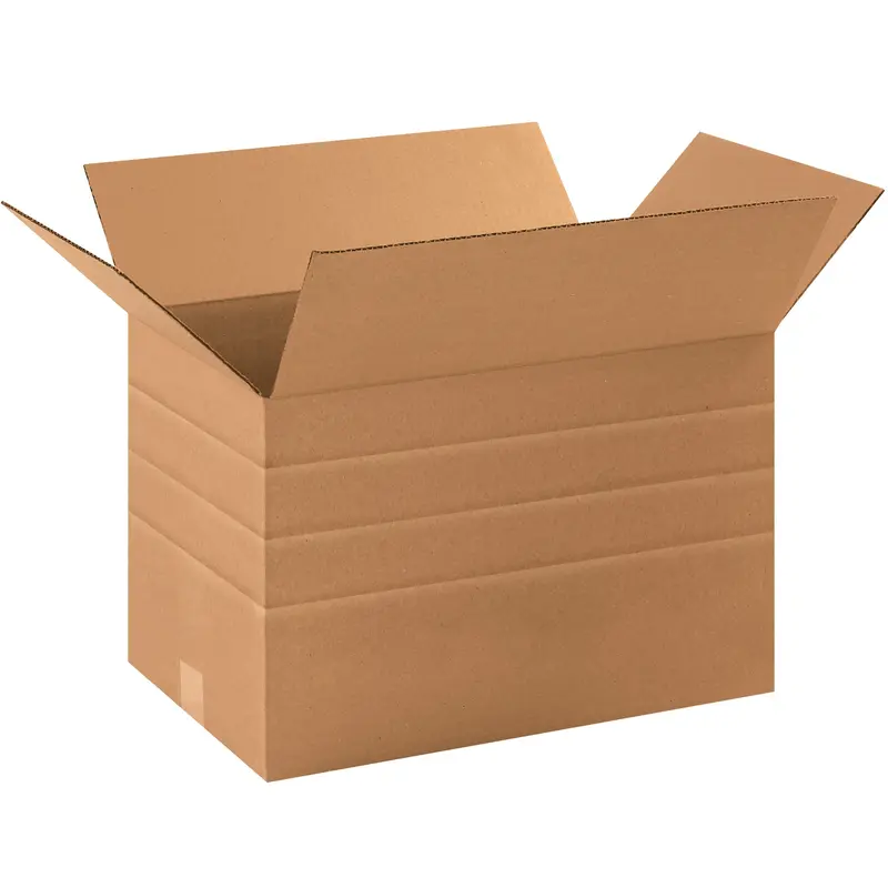 16 x 12 x 10" Multi-Depth Corrugated Boxes (MD161210) Bundle Of 25