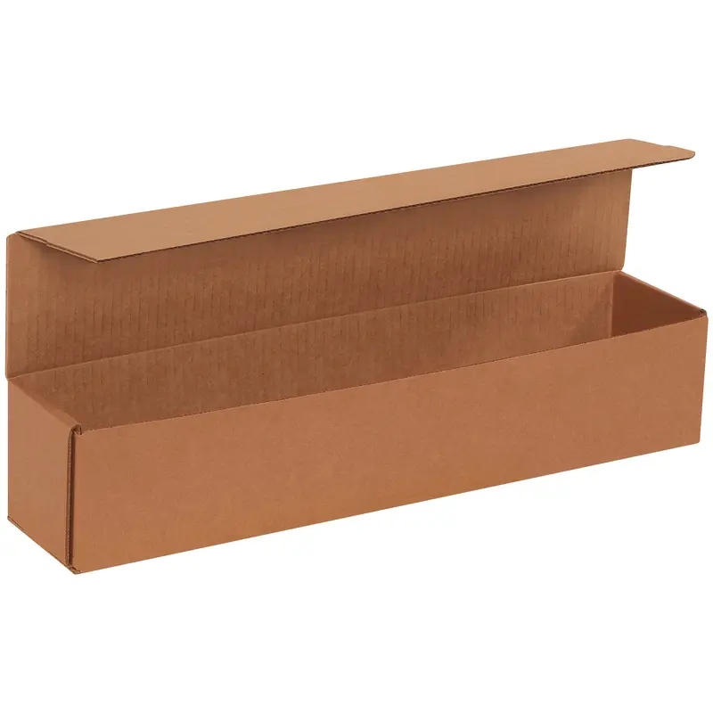 17 1/2 x 3 1/2 x 3 1/2" Kraft Corrugated Mailers (MLR84K) Bundle Of 50