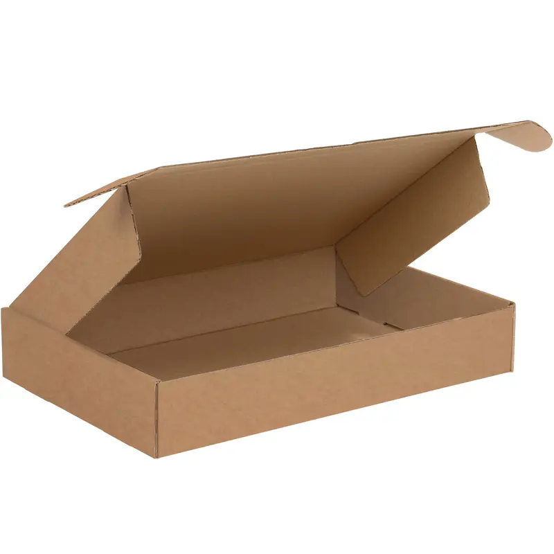 17 1/8 x 11 1/8 x 3" Kraft Deluxe Literature Mailer (MFL17113K) Bundle Of 50