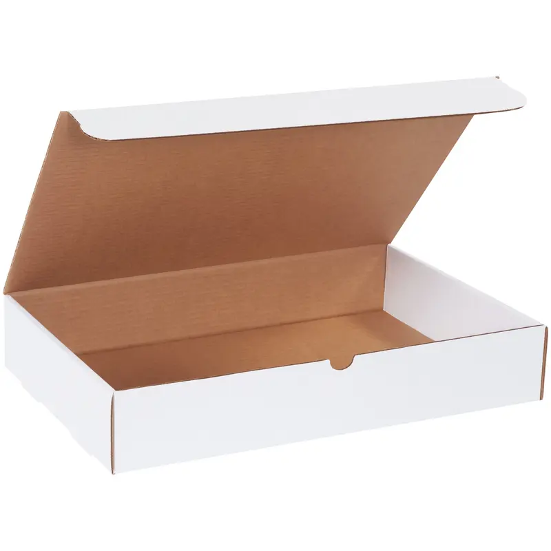 18 x 12 x 3" White Literature Mailer (ML18123) Bundle Of 25