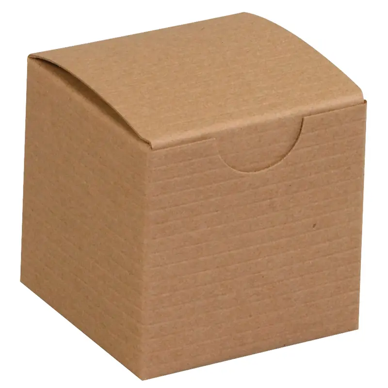 2 x 2 x 2" Kraft Gift Boxes (GB222K) Case Of 200