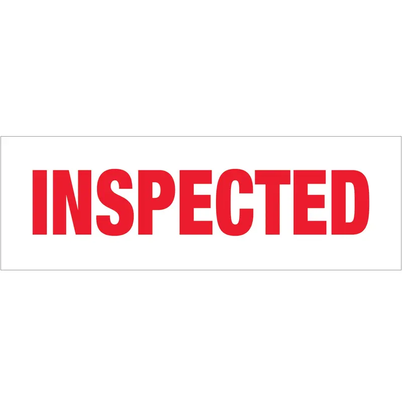 2" x 110 yds. - "Inspected" Tape Logic Messaged Carton Sealing Tape (T902P14) Case Of 36