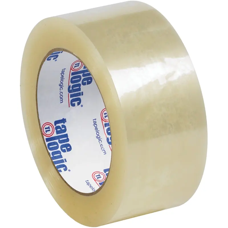 2" x 55 yds. Clear Tape Logic #126 Quiet Carton Sealing Tape (T901126) Case Of 36