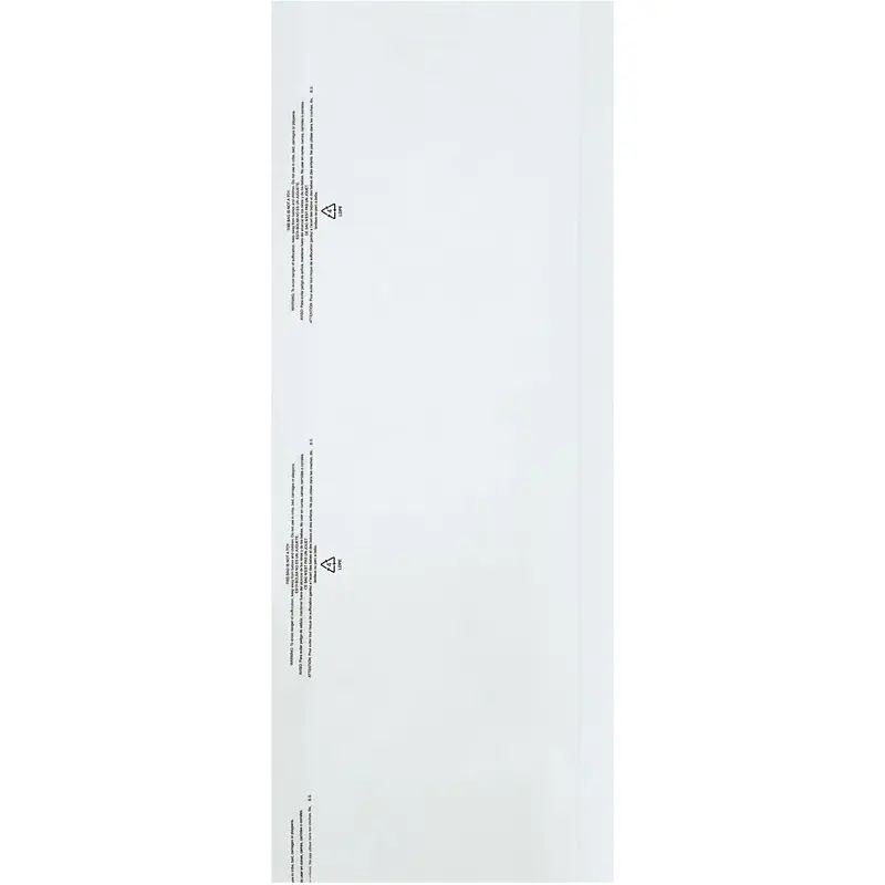 21 x 4 x 54" - 0.6 Mil Garment Bags (GB21454) Roll Of 360