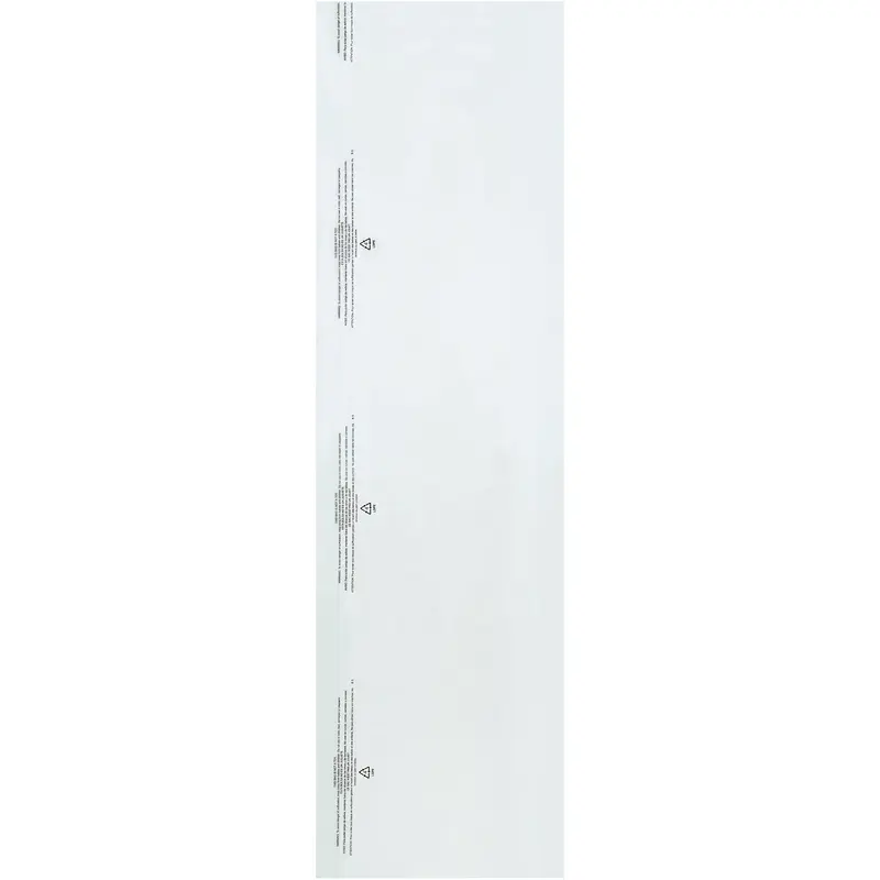 21 x 4 x 72" - 0.6 Mil Garment Bags (GB21472) Roll Of 270