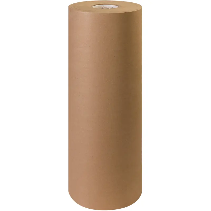 24" - 75 lb. Kraft Paper Rolls (KP2475) Roll Of 1