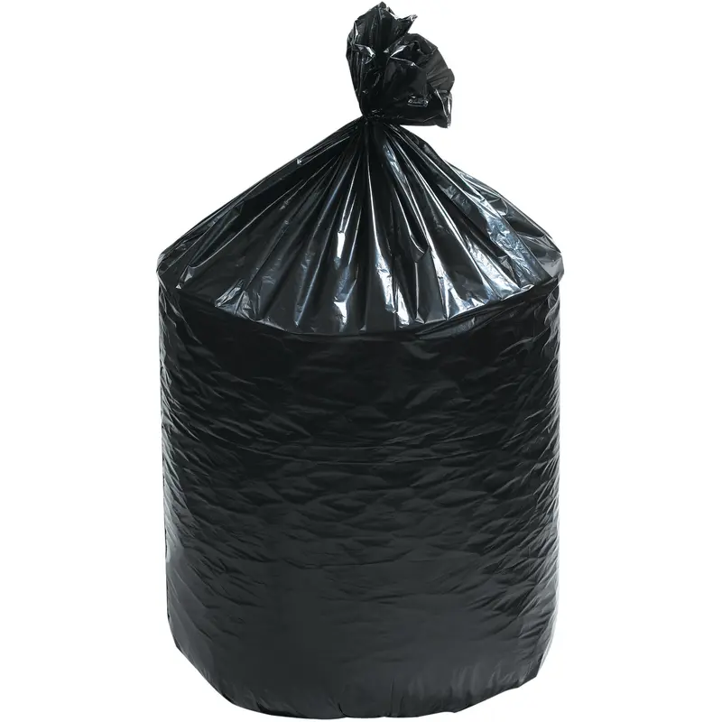 24" x 32" - Black Can Liners, .4 Mil, 10 Gal, 1000/Case (LBF2333LB) Case Of 1000