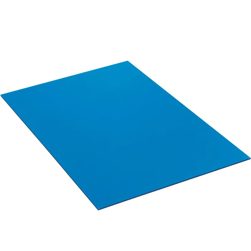 24 x 36" Blue Plastic Corrugated Sheets (PCS2436BL) Bundle Of 10