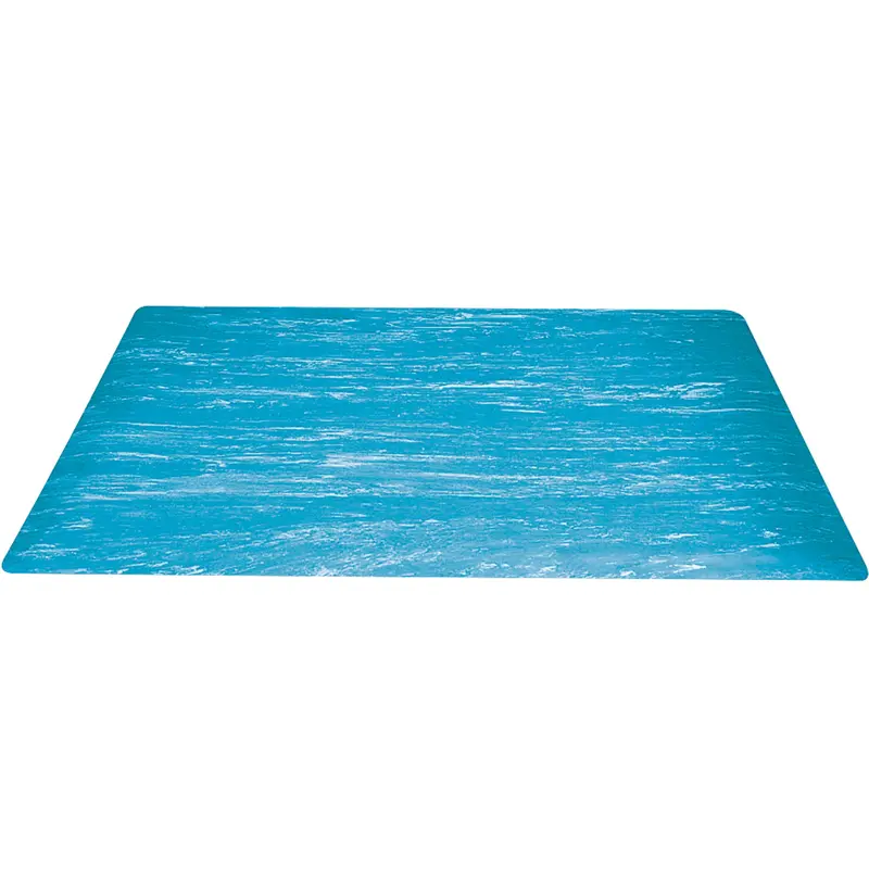 3 x 15' Blue Marble Anti-Fatigue Mat (MAT211BE) Each