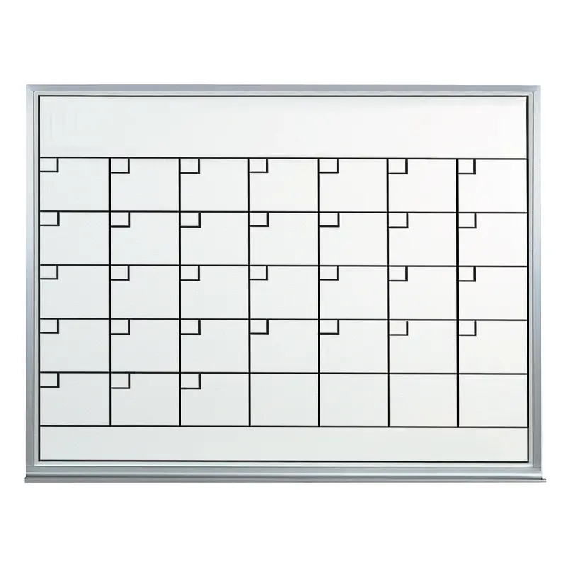 3 x 2' Dry Erase Calendar - 1 Month (BCALA3624) Each