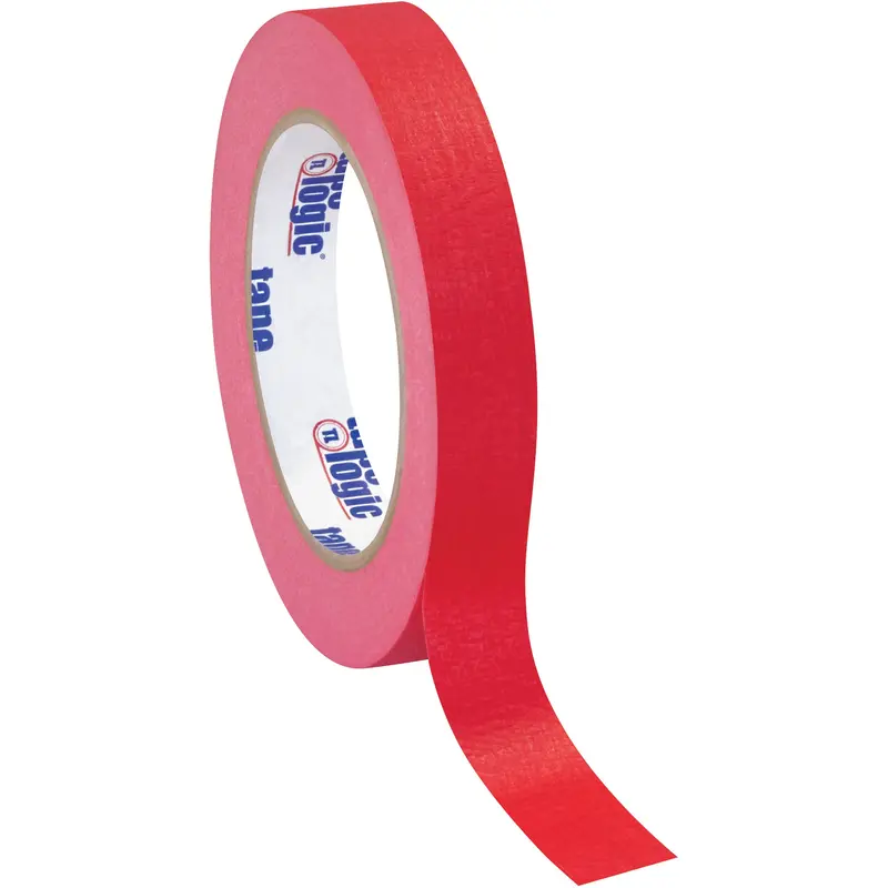 3/4" x 60 yds. Red (12 Pack) TAPE LOGIC Masking Tape (T93400312PKR) Case Of 12