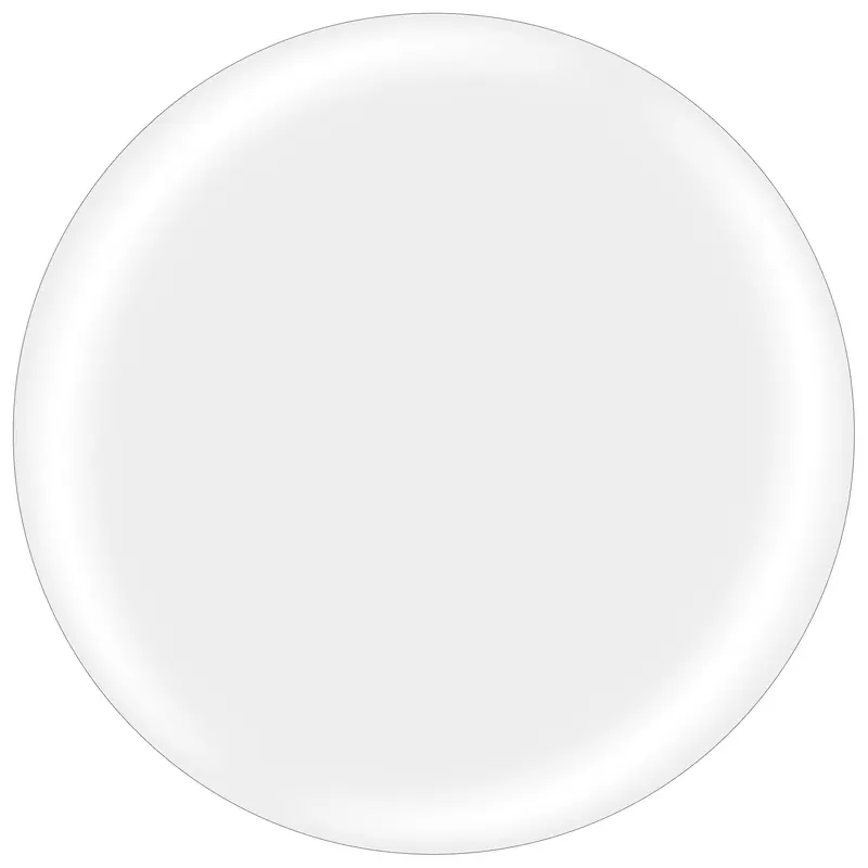 3" Circles - Clear Removable Labels (DL1492CL) Roll Of 500