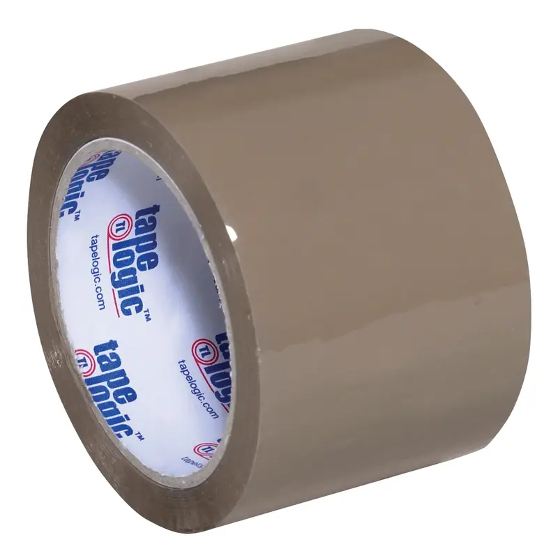 3" x 110 yds. Tan (6 Pack) TAPE LOGIC #291 Acrylic Tape (T9052291T6PK) Case Of 6