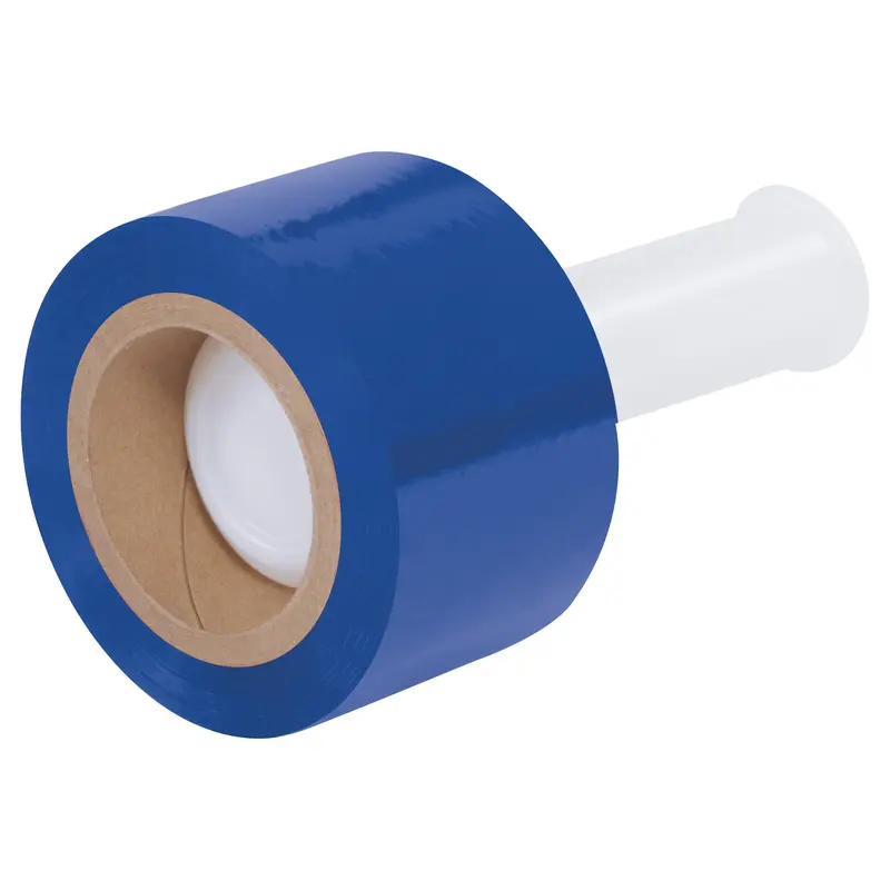 3" x  80 Gauge x 1000' Blue Bundling Stretch Film (TNB303BLUE) Case Of 18