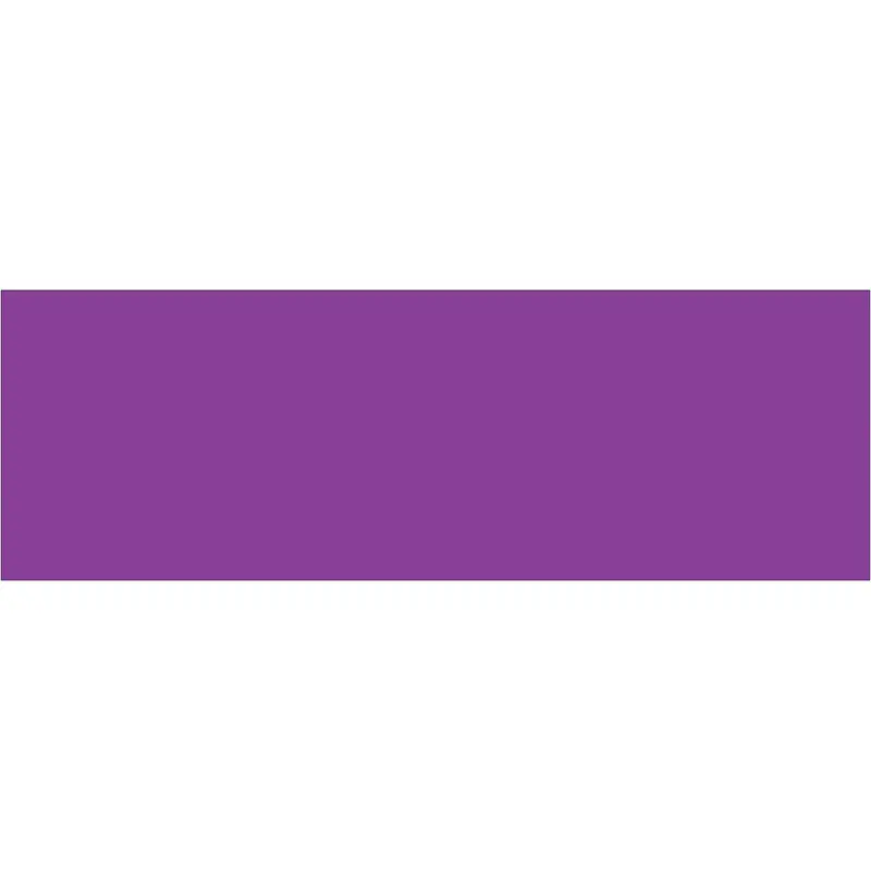 3 x 9" Purple Inventory Rectangle Labels (DL637M) Roll Of 250