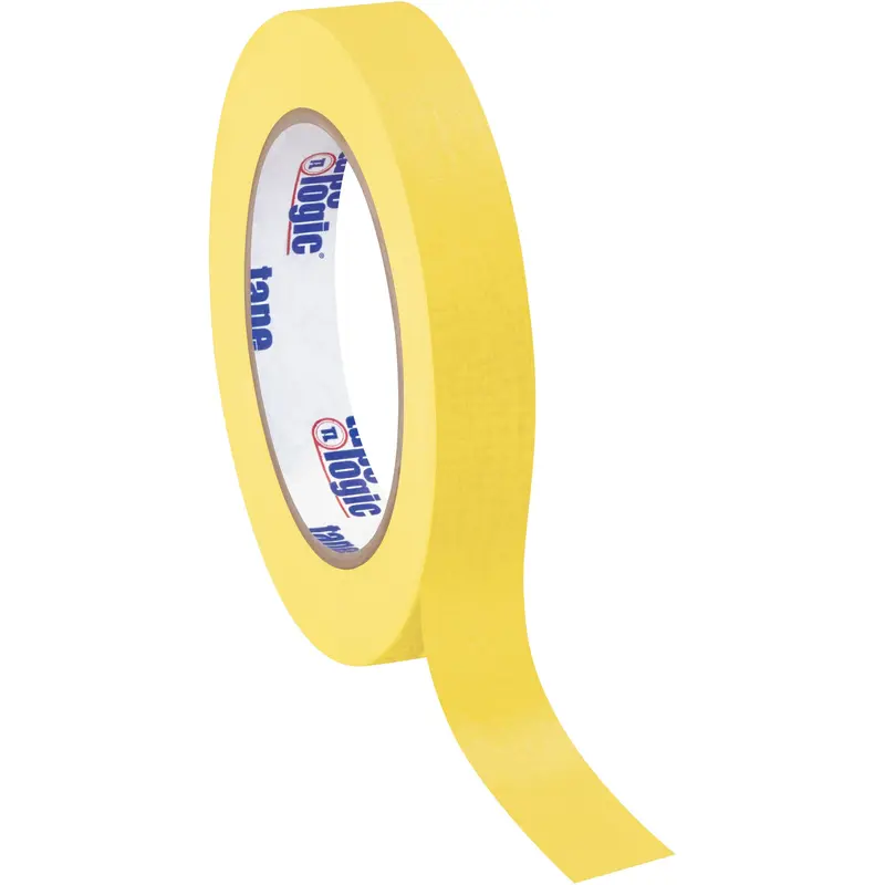 3/4" x 60 yds. Yellow TAPE LOGIC Masking Tape (T934003Y) Case Of 48