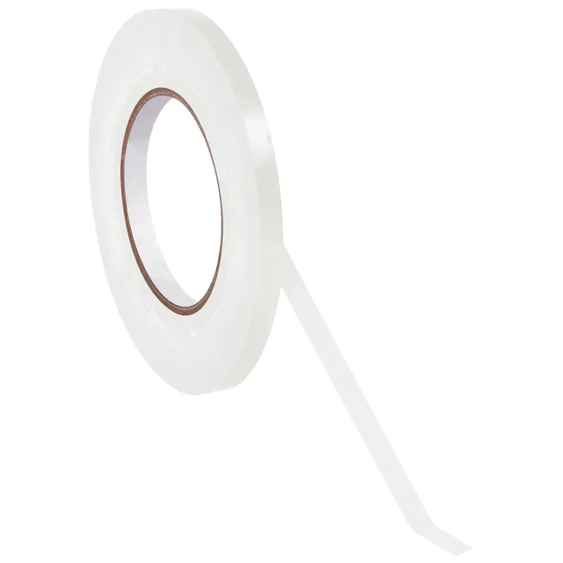 3/8" x 180 yds. White (16 Pack) Bag Tape (T96202416PKW) Case Of 16