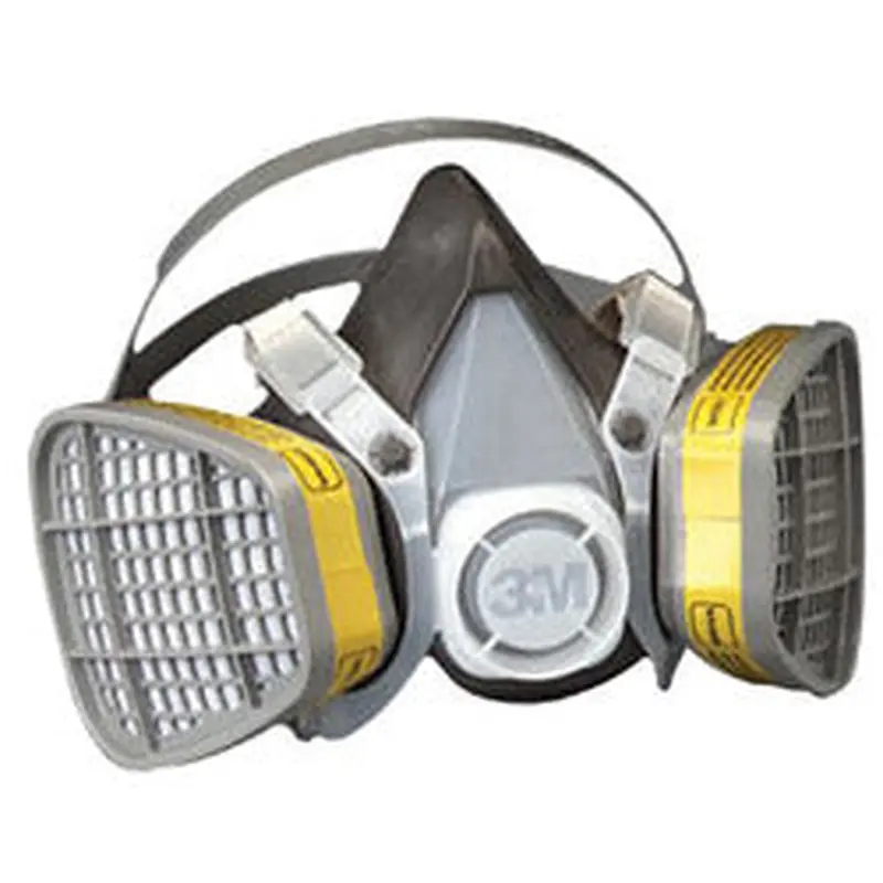 3M 5000 Series Half Facepiece Respirators, Large, Organic Vapors/Acid Gases (142-5303) Each