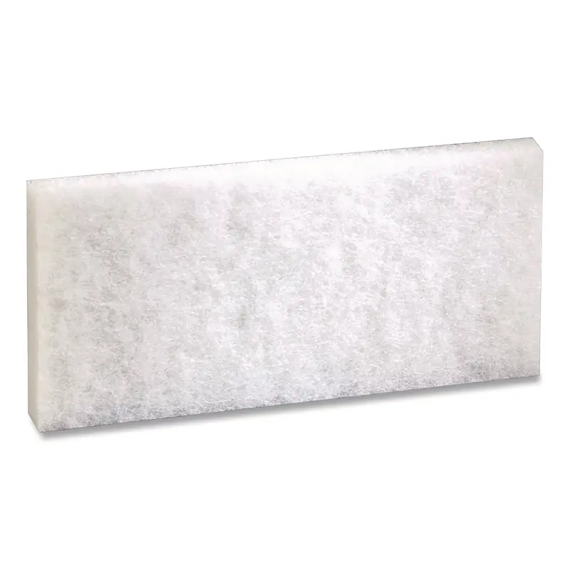 3M Doodlebug Scrub Pad, 4.6 x 10, White, 5/Box (MMM8440PK) Box of 5