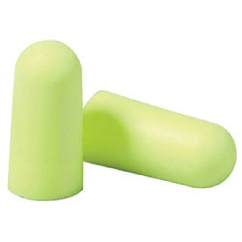 3M E-A-Rsoft Yellow Neons Foam Earplug, Polyurethane, Large, Corded (247-311-1251) 200 Pairs