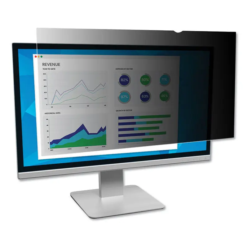 3M Frameless Blackout Privacy Filter for 22" Widescreen Flat Panel Monitor, 16:10 Aspect Ratio (MMMPF220W1B) Each