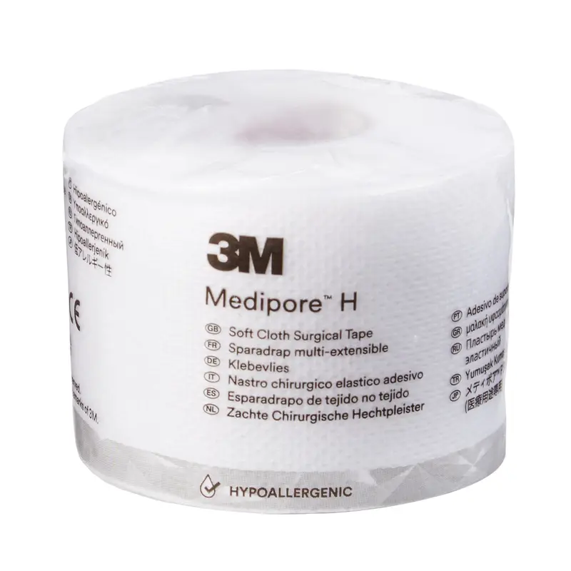 3M Medipore H Perforated Medical Tape White 2 Inch X 10 Yard Soft Cloth NonSterile (324081_RL) 1/RL