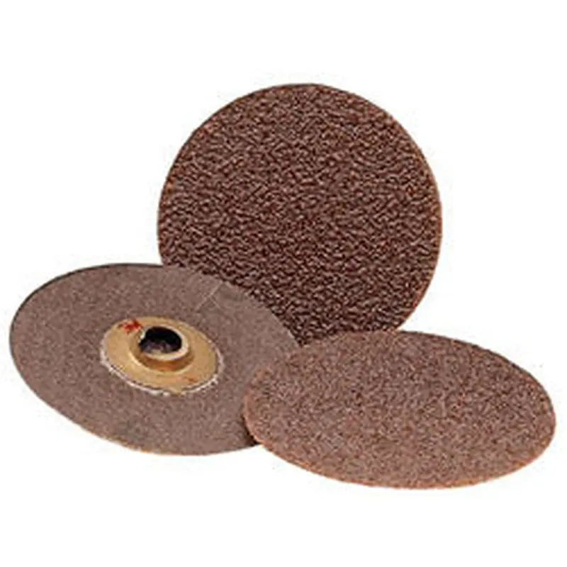 3M Roloc Disc 361F, Aluminum Oxide, 2 in dia, TR, 60 Grit (405-051144-22400) Each