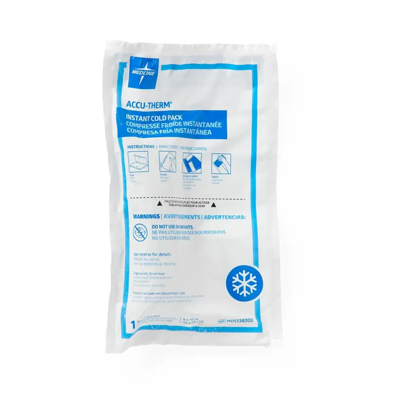 6" x 10" Accu-Therm Instant Heavy-Weight Jr. Cold Pack, 24/CS (MDS138000) Case of 24