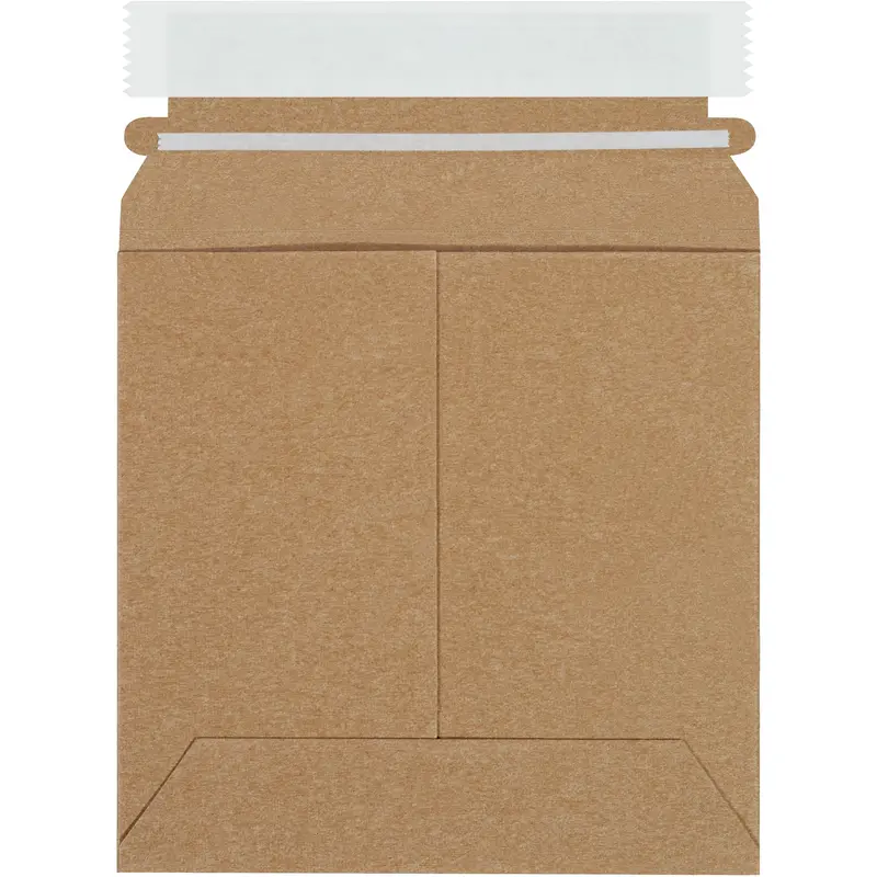 6 x 6" Kraft Self-Seal Stayflats Plus Mailers (RM9K) Case Of 200