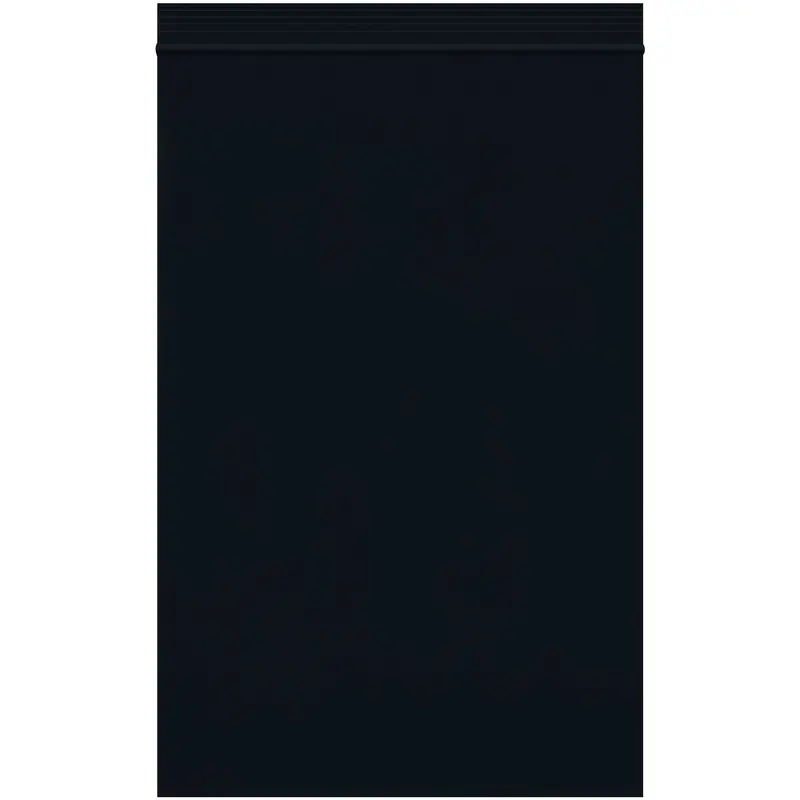 6 x 9" - 2 Mil Black Reclosable Poly Bags (PB3615BK) Case Of 1000