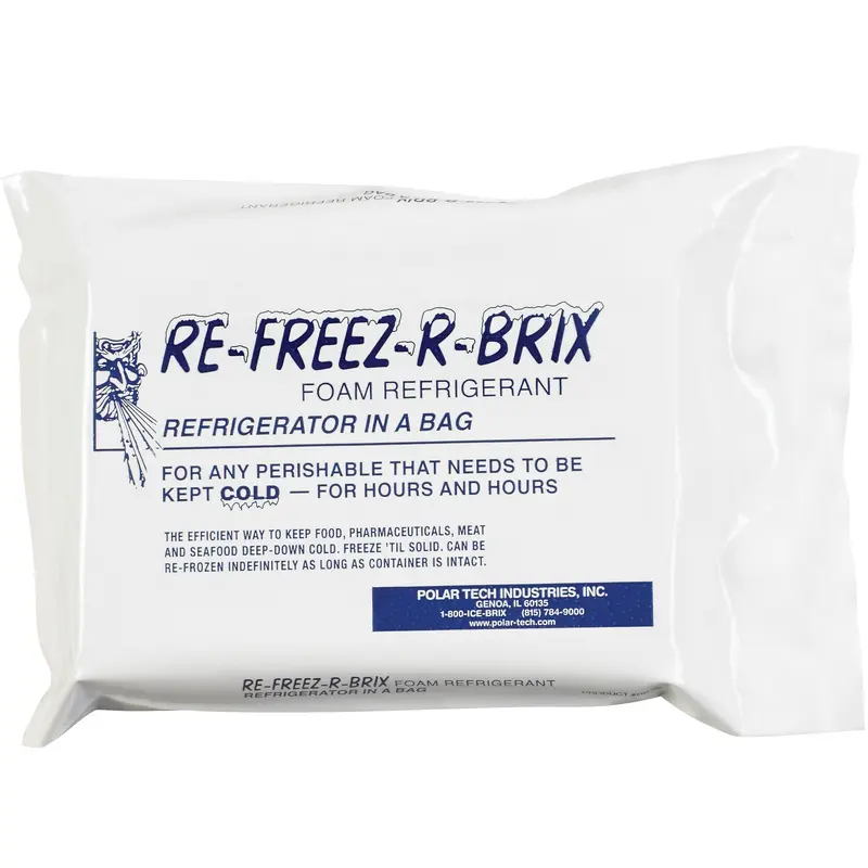 7 x 5 x 1 1/2" Re-Freez-R-Brix Cold Bricks (RB28) Case Of 12
