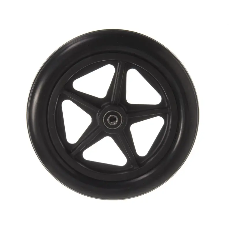 8" Front Caster with Bearings for Aluminum Transport Chair MDS808210AR and MDS808210AB, 1 EA (WCA806930DT) Each
