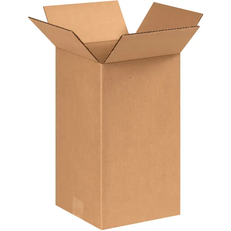 8 x 8 x 14" Tall Corrugated Boxes (8814) Bundle Of 25