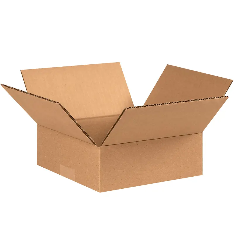 8 x 8 x 3" Flat Corrugated Boxes (883) Bundle Of 25